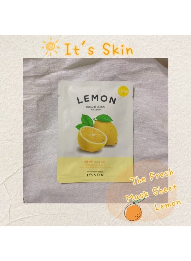 Its Skin It'S Skin The Fresh Brightening Mask Sheet Lemon 18g - Image 3